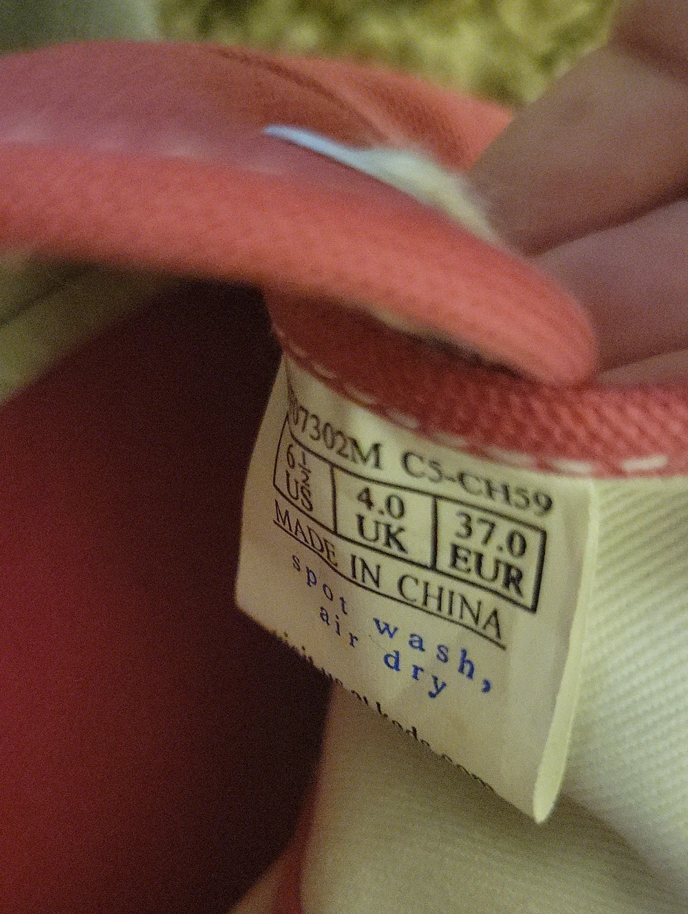 Pink Canvas Keds
